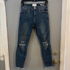 Frame Denim Le Skinny de Jeanne Waterhaven Size 26